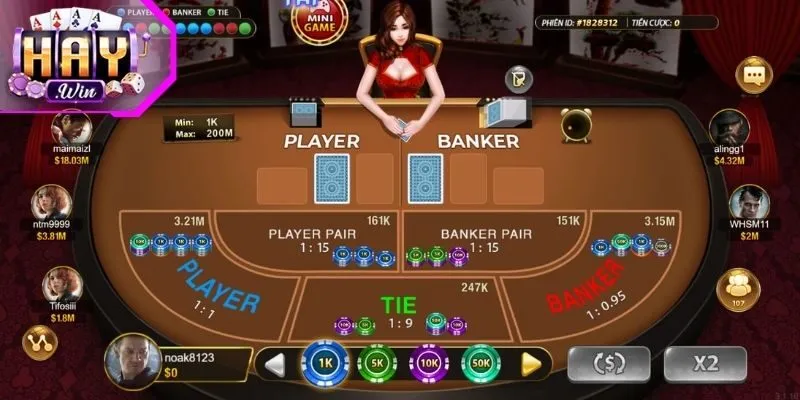 Luật chơi Baccarat Haywin