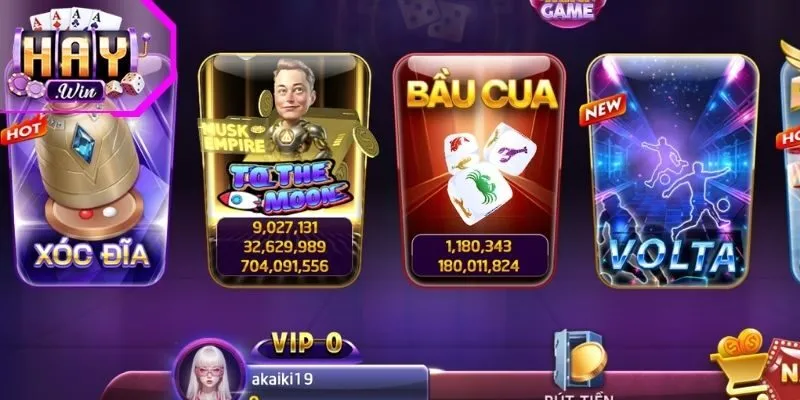 Tổng quan về Bầu cua Haywin