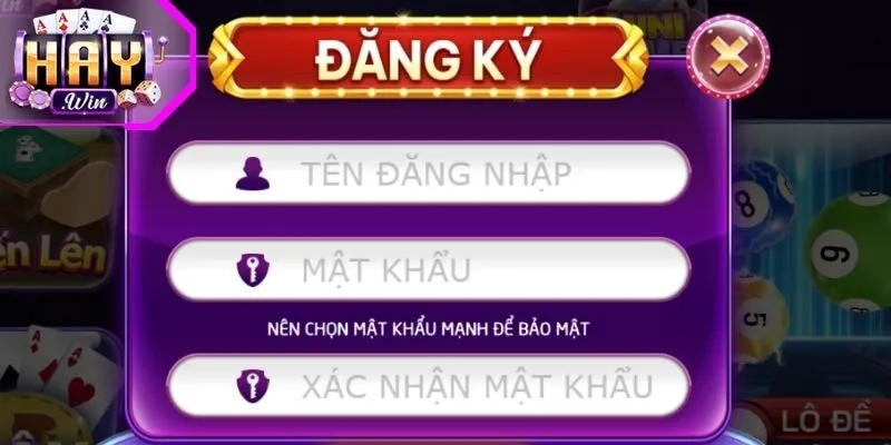 Câu hỏi thường gặp Haywin về đăng ký tài khoản