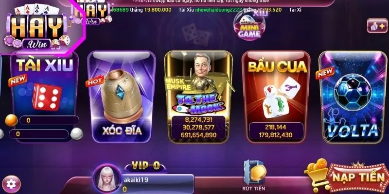 Tổng quan về game Haywin