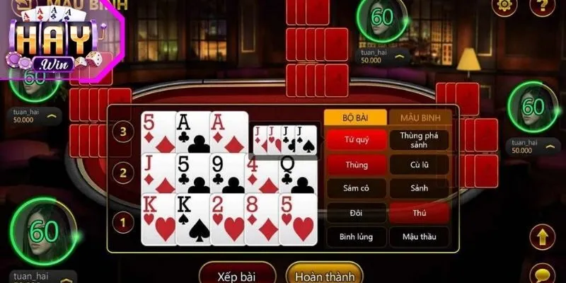 Tổng quan game Mậu Binh Haywin