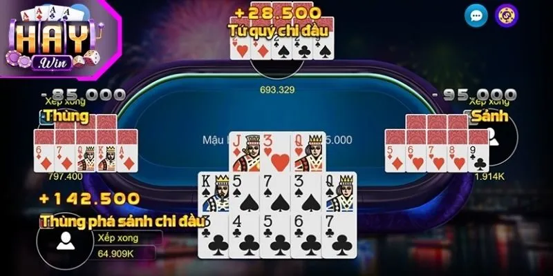 Ưu tiên bộ bài mạnh hơn