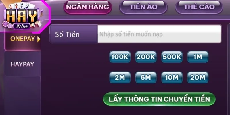 Giao dịch nhanh qua ngân hàng