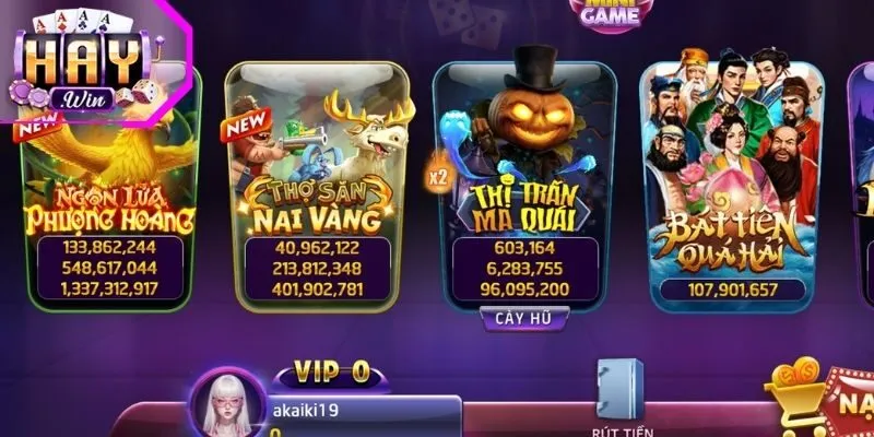 Tìm hiểu sảnh nổ hũ Haywin